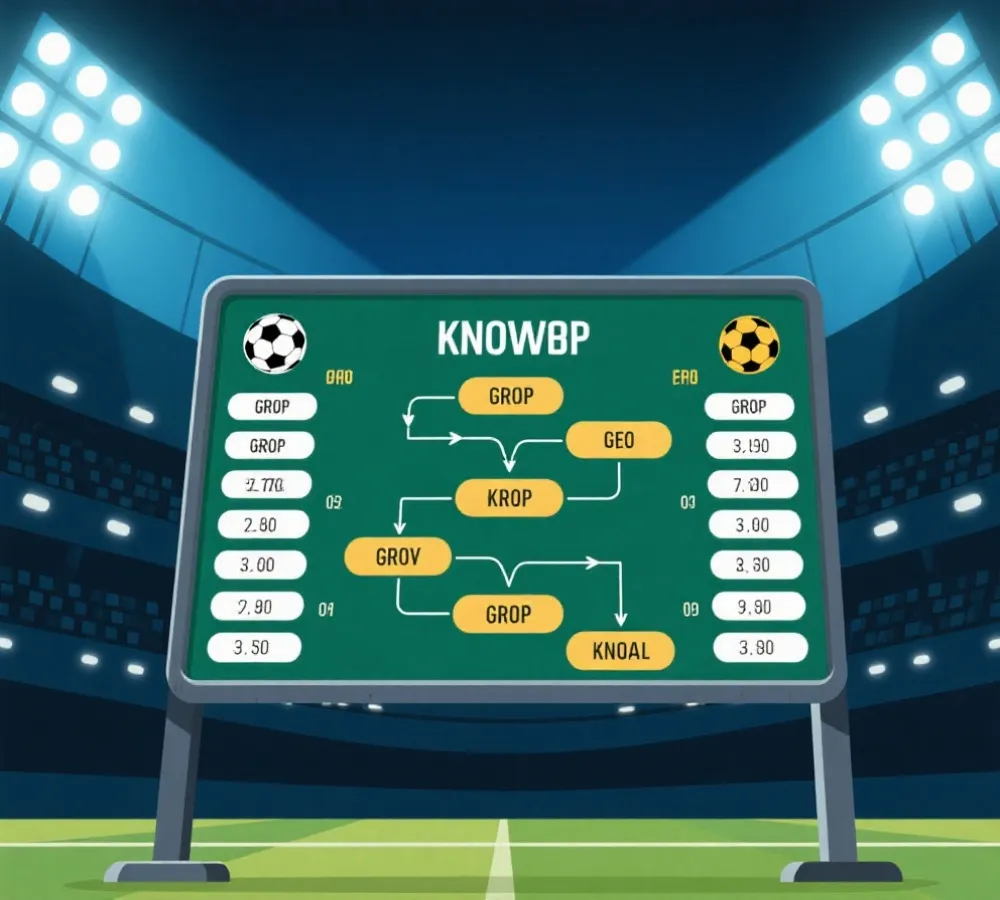 小組積分與淘汰賽走勢示意
