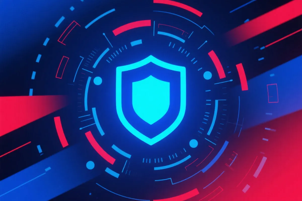 資料保護與網站安全示意圖