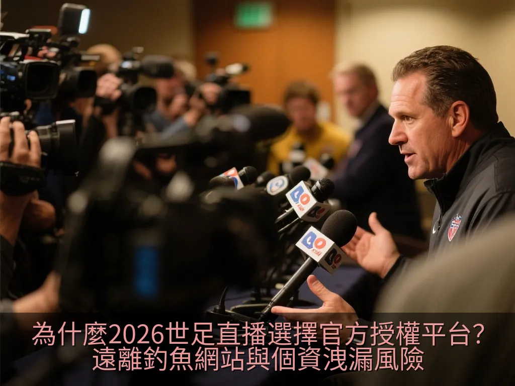 溫馨的客廳環境,電視上播放著綠色足球場畫面,桌上的平板顯示安全的登入介面